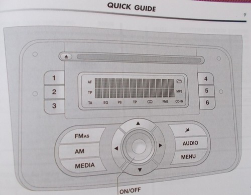 Alfa romeo mito radio - cd, /