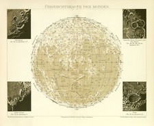 Mond Mondkarte Astronomie