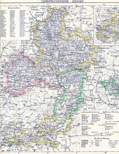 Landkarte kurfürstenthum - landkarte,