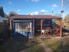 Wohnwagen Hobby Prestige 545 mit Anbau