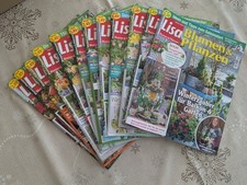 Lisa Blumen und Pflanzen, 2025 komplett, 12 Hefte, gebraucht, top Zustand!