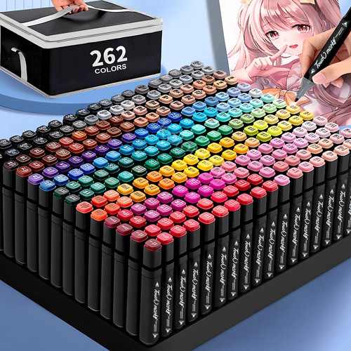 Marker stifte set brush - marker,