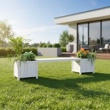Gartenbank 2in1 holzbank - gartenbank,