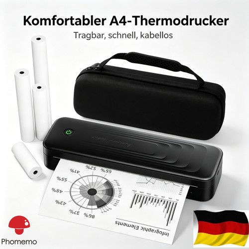 Tragbarer drucker - tragbarer,