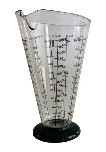 Meßbecher konisch mit - meßbecher,