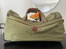 Longchamp Weekender Trolley Bag Reisetasche Tasche grün