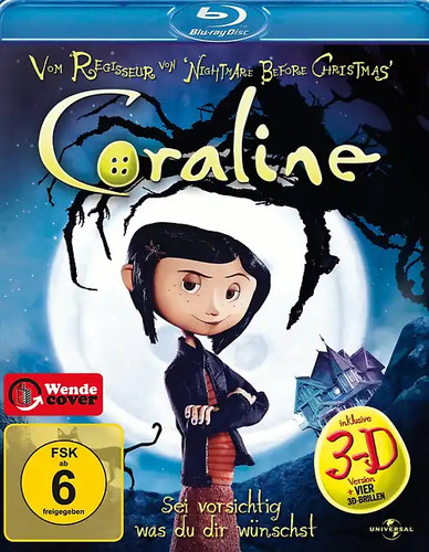 Coraline inkl 3d - coraline, [inkl.