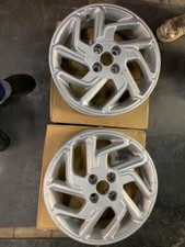 2 Stück Alufelge Felge, Org. Suzuki BORBET, 5Jx16,  4x100, SU 021K1, 575506