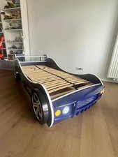 Autobett Letta in Rennwagen-Style mit LED, Liegefläche 90x200 cm
