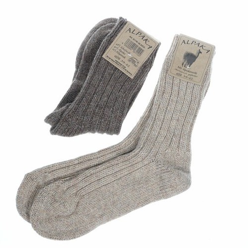 Paar wollsocken dick weich - 2,
