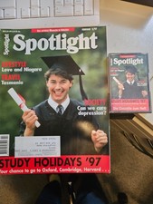 Spotlight  Februar 2/1997 mit Kasette Englisch lernen