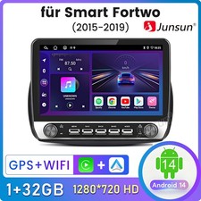 Für Mercedes Benz Smart Forfour Fortwo 453 Autoradio Android 14 GPS Navi WiFi BT