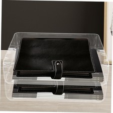 4 Stück,A4-Akten-Aufbewahrungsbox,Büro,Schreibtisch,Artefakt, multifunktional,St