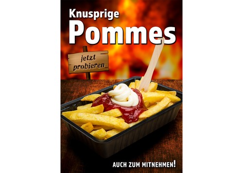Aufkleber plakat knusprige - aufkleber,