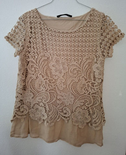 Hallhuber damen spitzenbluse - hallhuber,