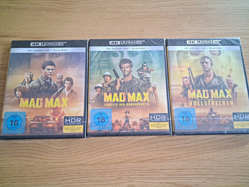 Mad max trilogie 4k - max,