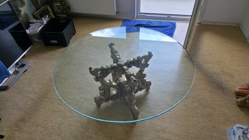 Couchtisch wien rund glas - rund,