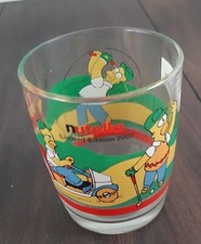 Nutella Sammelglas - Die Simpsons - Limited Edition 2002 - Homer spielt Golf