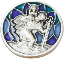 Autoplakette Christopherus vor