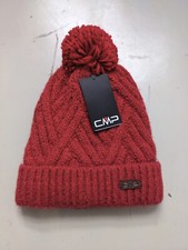 CMP Campagnolo Damen Mütze Winter Rot Woman Knitted Hat 5505200 C929