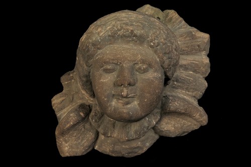 Antik fragment der skulptur - antik,