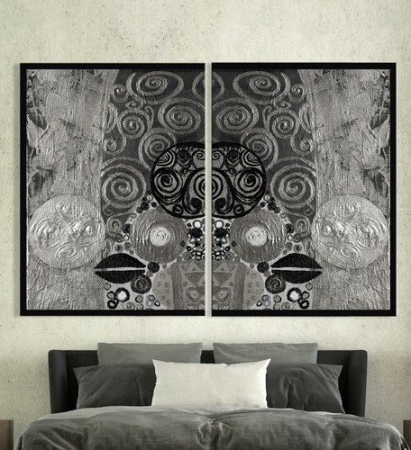 Voyage abstrakt leinwand bild - abstrakt,