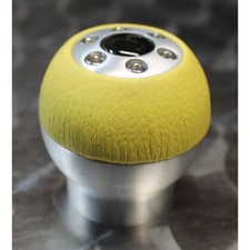 Alu Leder Schaltknauf kurz