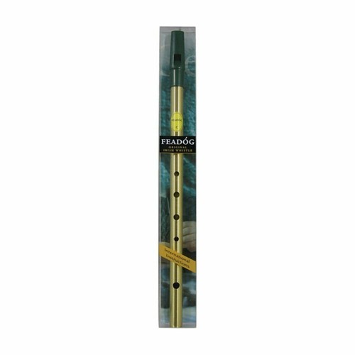 Tin whistle feadog brass - brass, c