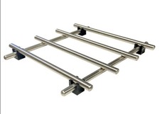 IKEA LÄMPLIG Quadratisch Untersetzer Pfanenuntersetzer  Edelstahl gebraucht