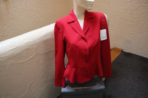 Jacke 36 kirschrot - gr., 36,