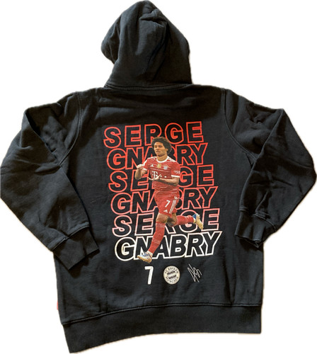 Hoodie serge gnabry schwarz - hoodie,