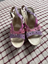 hush puppies Sandalen Gr 38 Pink/lila
