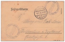 Postkarte 1915 Marine-Korps