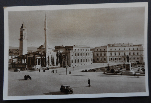 Tirana albanien stalinplatz - /albanien,