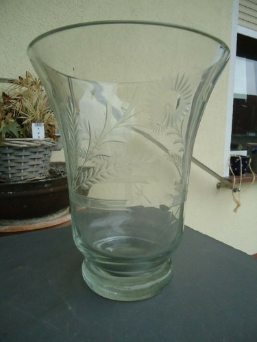 1900 riesige glas vase - 1900,