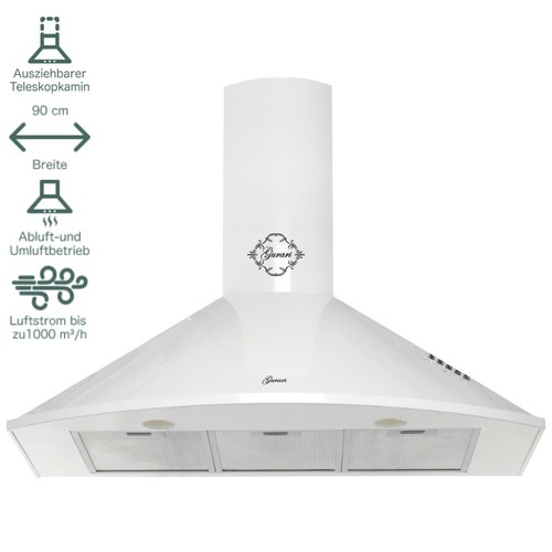 Wandhaube 90cm