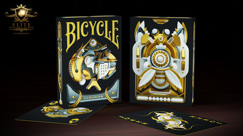 Bicycle illusorium playing - bicycle,