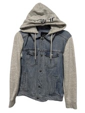 Denim jacket Hollister Größe