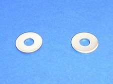 2x CHROM Unterlegscheiben NEU