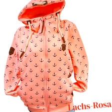 Damen Sweat Jacke Kapuze