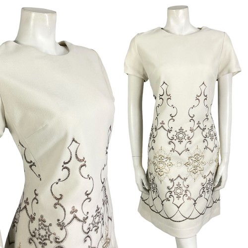 Vintage 60er 70er weiss bronze - vintage,
