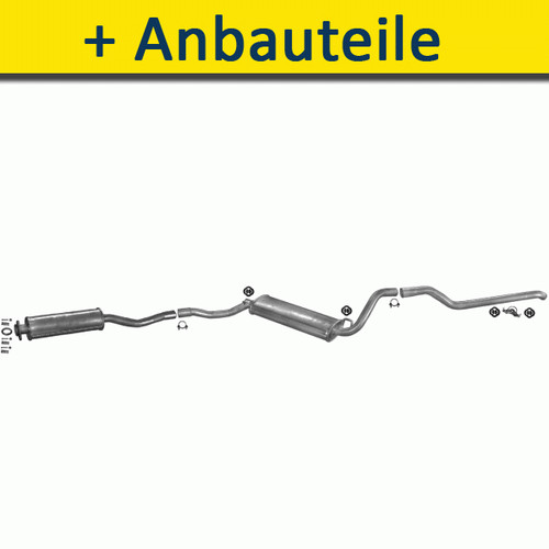 Auspuff auspuffanlage für - auspuffanlage,