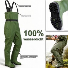 Wathose mit Stiefel Anglerhose