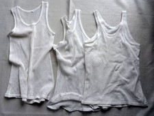 3 Stück Netzhemd Herren DDR