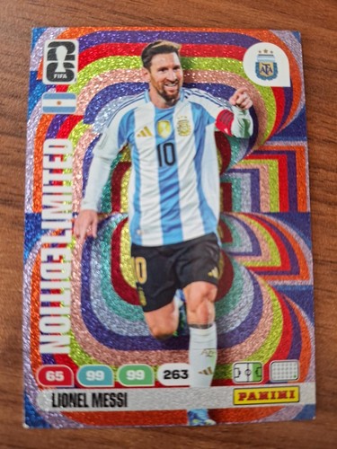 Panini 2026 lionel messi - wm,