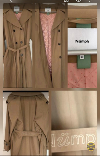 Nümph damen trenchcoat mantel - trenchcoat,