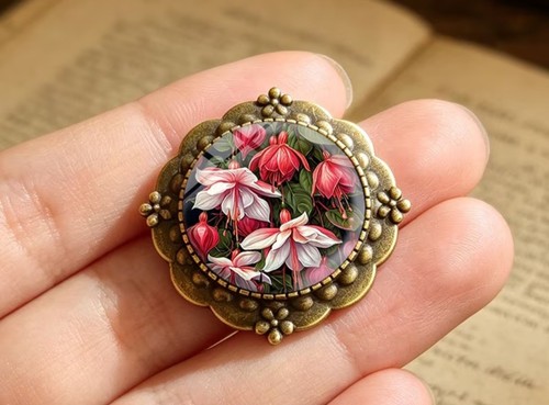 Wunderschöne vintage brosche - wunderschöne,