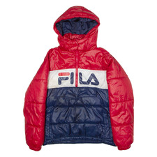 FILA Damen Pullover Jacke rot