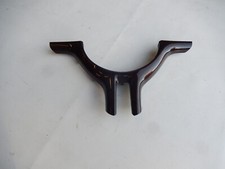 BMW E39 E46 E53 X5 Blende Abdeckung Spange Sportlenkrad unten Nussbaum