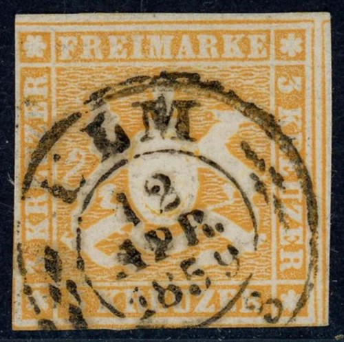 Württemberg 7 gestempelt - württemberg,